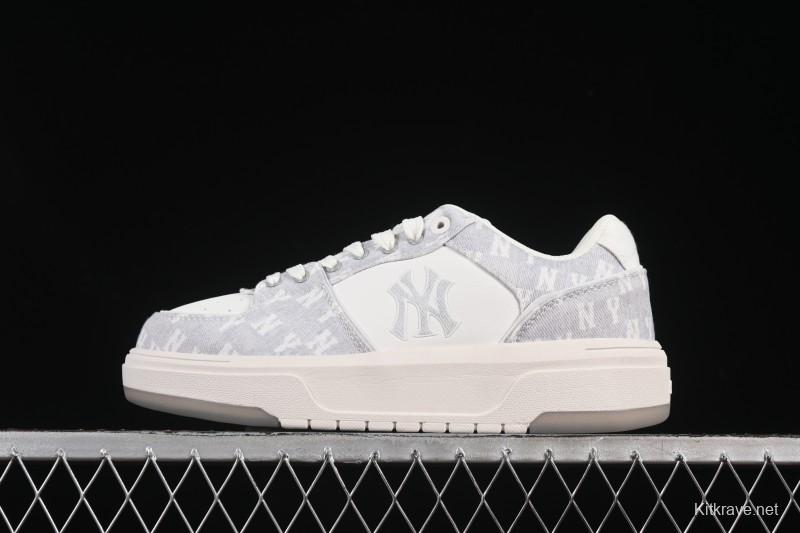 Adidas NY MLB Chunky Liner Embo Monogram New York Yankees Heightening Thick Sole Casual Running Shoes - 3ASXV015N50GRS