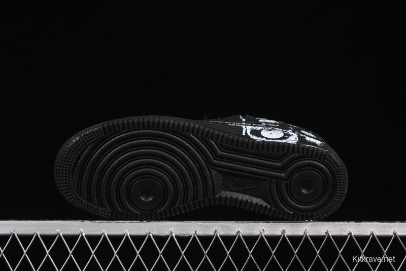 Nike Air Force 1 Low CDG Collaboration Casual Sneakers - 923044-101