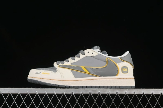 Nike Travis Scott x Fragment Design x Air Jordan 1 Low OG SP AJ1 Low-top Casual Skate Shoes - XX3168-200