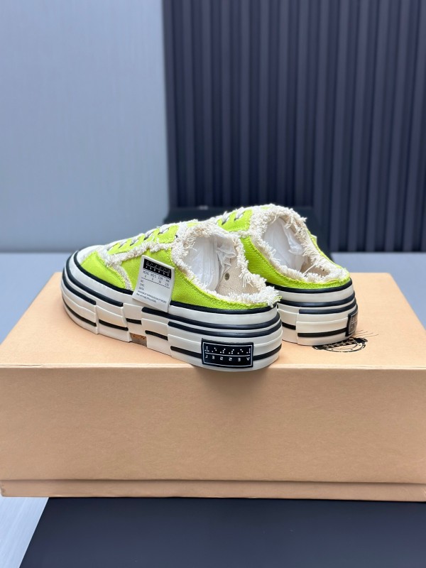 2025 Unisex XVESSEL Yellow White Canvas Plimsolls Vulcanized AS00240