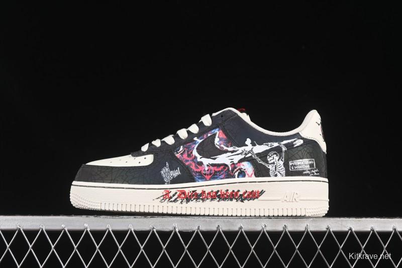 Nike Air Force 1'07 Low Happy To End Casual Sneakers - DY2032-320