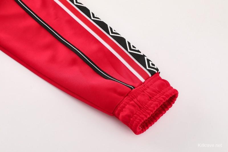 25/26 Manchester United UMBRO Vintage Full Zipper Jacket +Long Pants