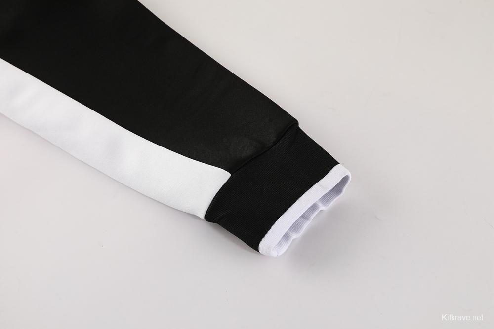 2025 Nike Grey/Black Full Hoodie Zipper Jacket +Long Pants