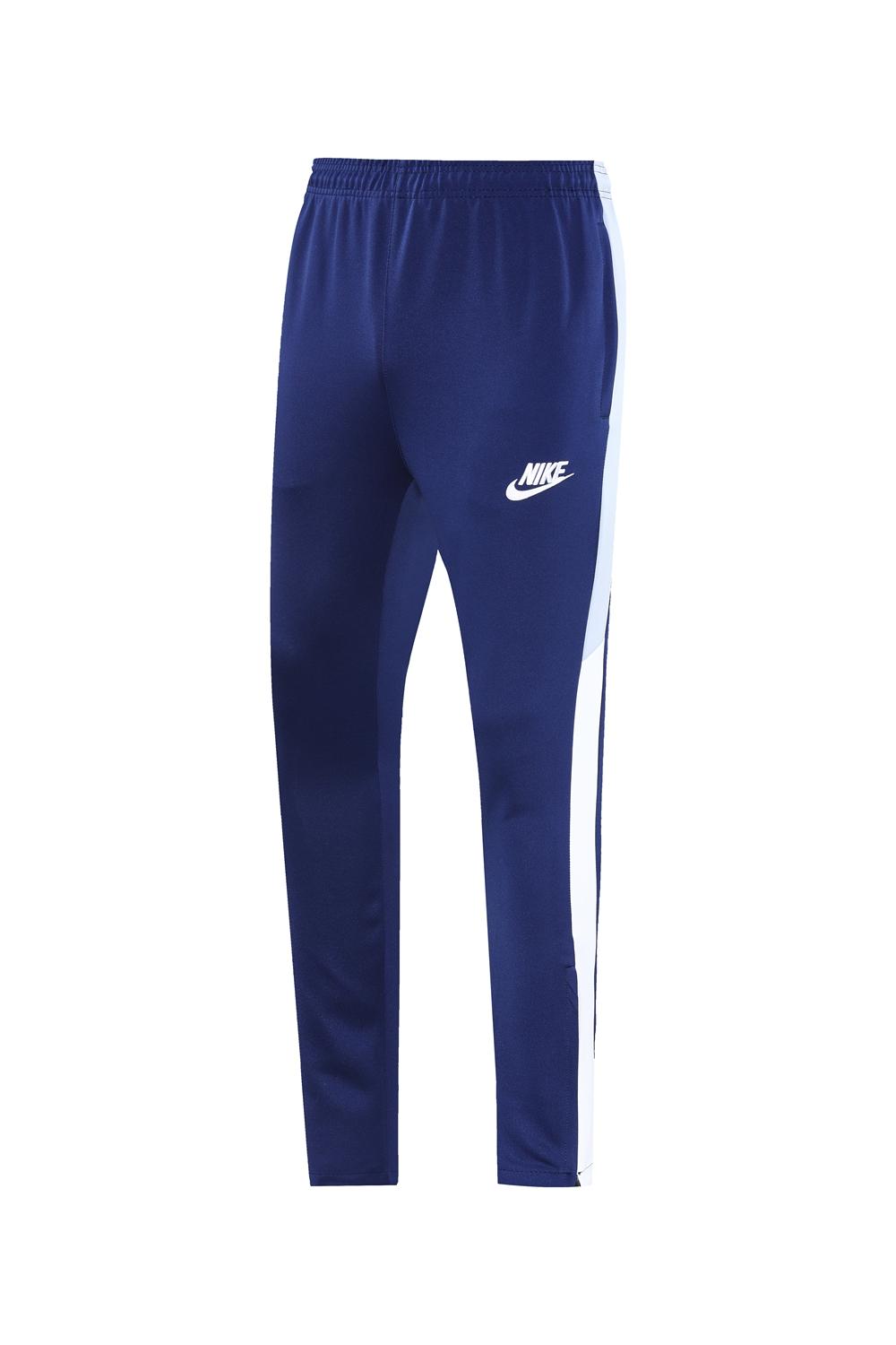 2025 Nike Grey/Navy Full Hoodie Zipper Jacket +Long Pants