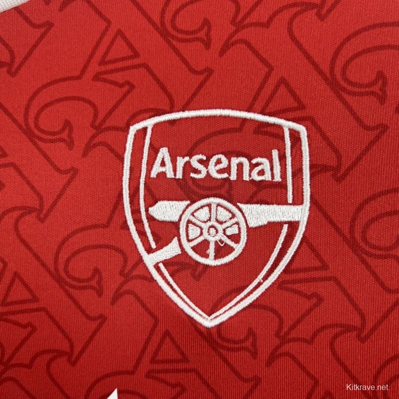 2025/26 Arsenal Home Women Jersey
