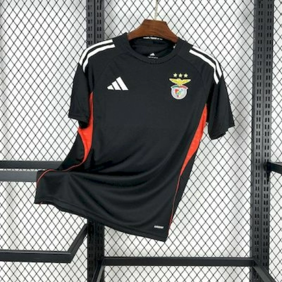 2025/26 Benfica Black Pre-match Training Jersey