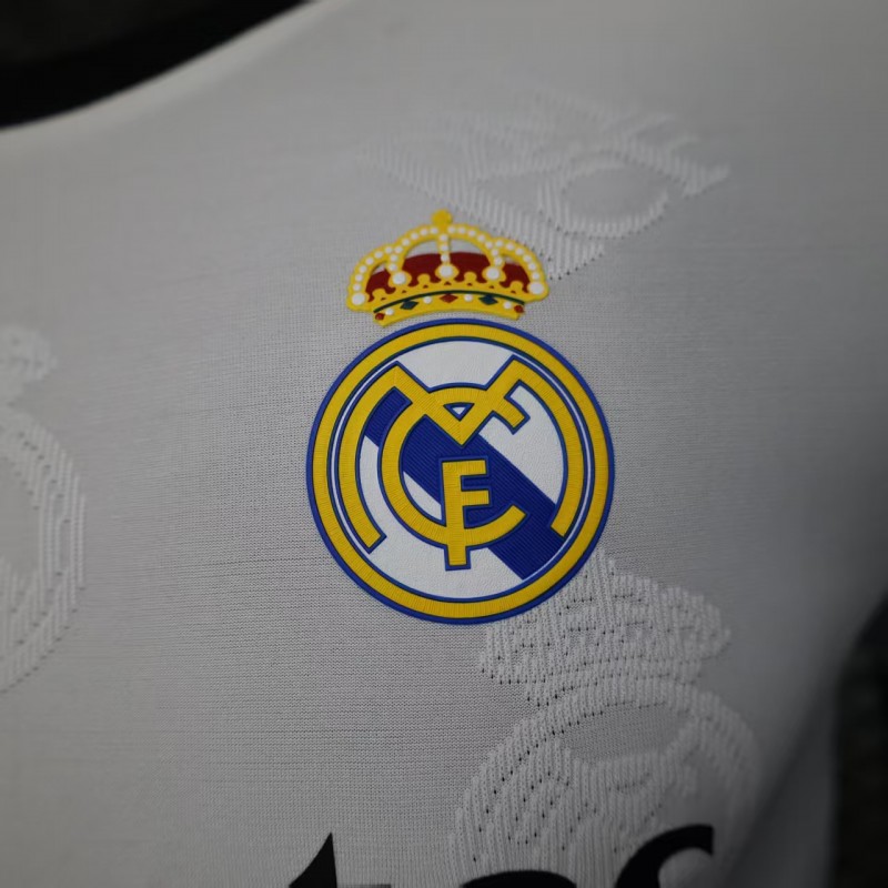 Player Version 25/26 Real Madrid White Special Jersey