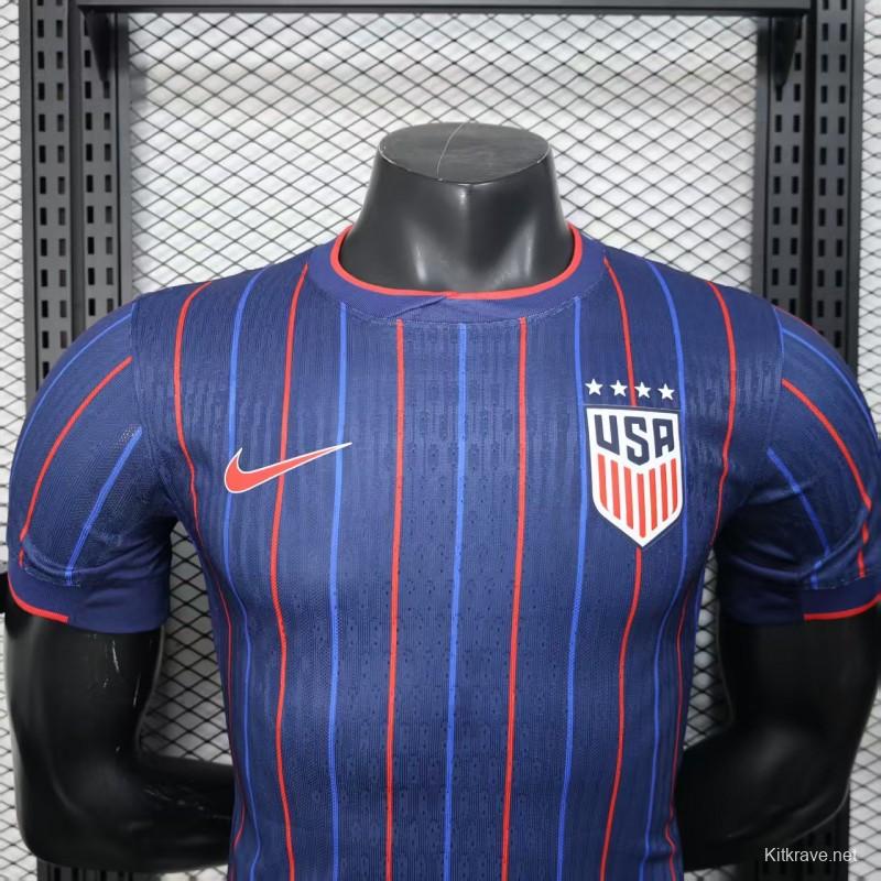 Player Version 2025 USA Away Jersey