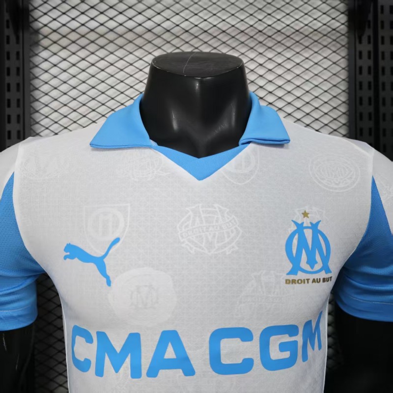 Player Version 25/26 Olympique Marseille Home Jersey