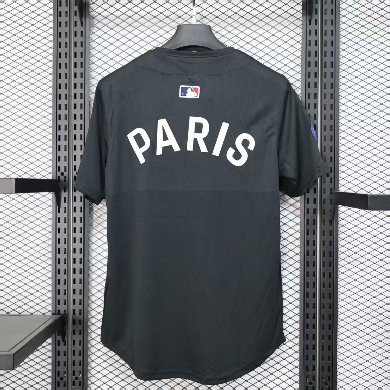 25/26 PSG Baseball Black Special Jersey