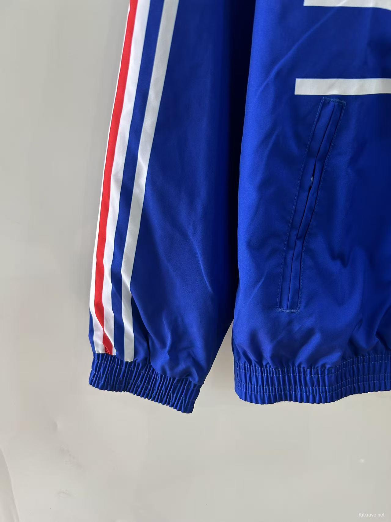 1998 France Blue Windbreaker