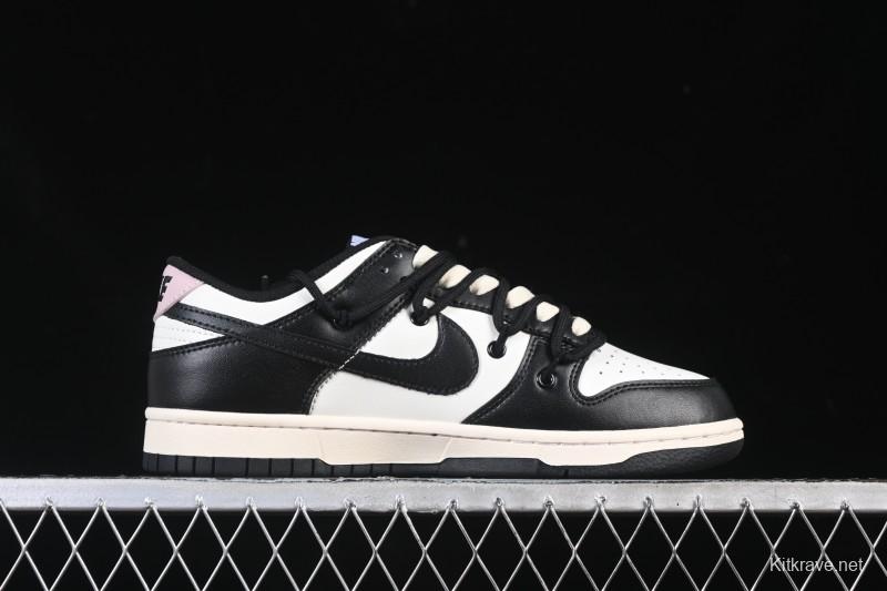 Nike SB Dunk Low Custom Strap Low-Top Casual Skate Shoes - DD1391-100