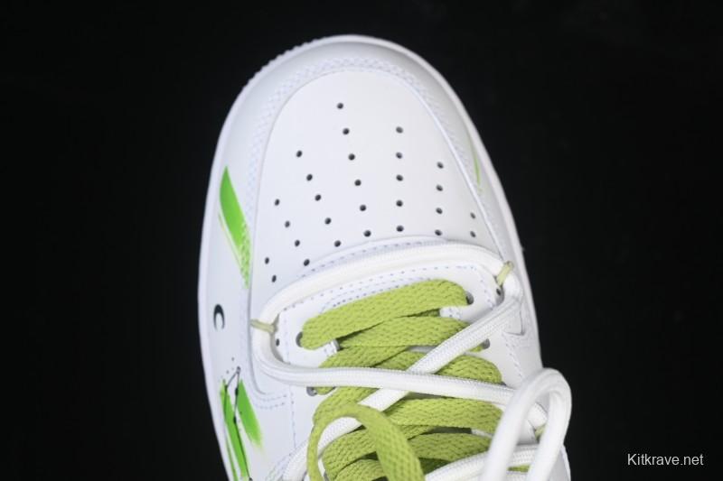 Nike Air Force 1 '07 Low Capricorn Hand-Painted Doodle Zodiac Series Casual Sneakers - 1222119