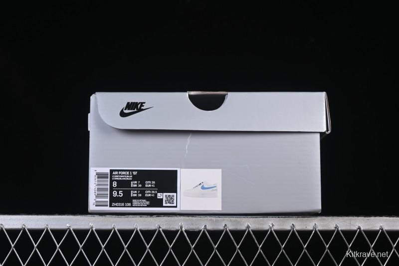 Nike Air Force 1'07 Low Graffiti Retro Low-Top Casual Sneakers - ZH0316-106