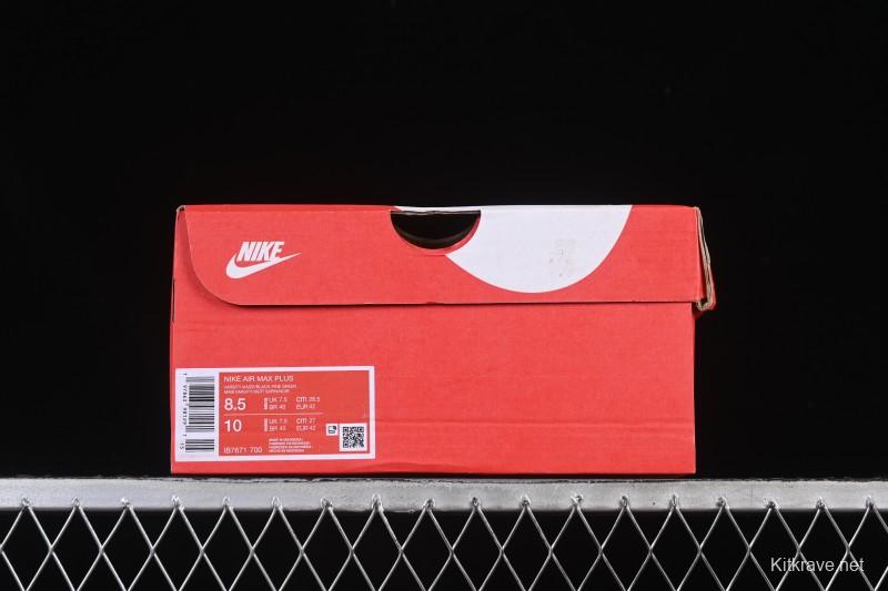 Nike Air Max Plus Retro Running Shoes with Air Cushion Technology - IB7671-700