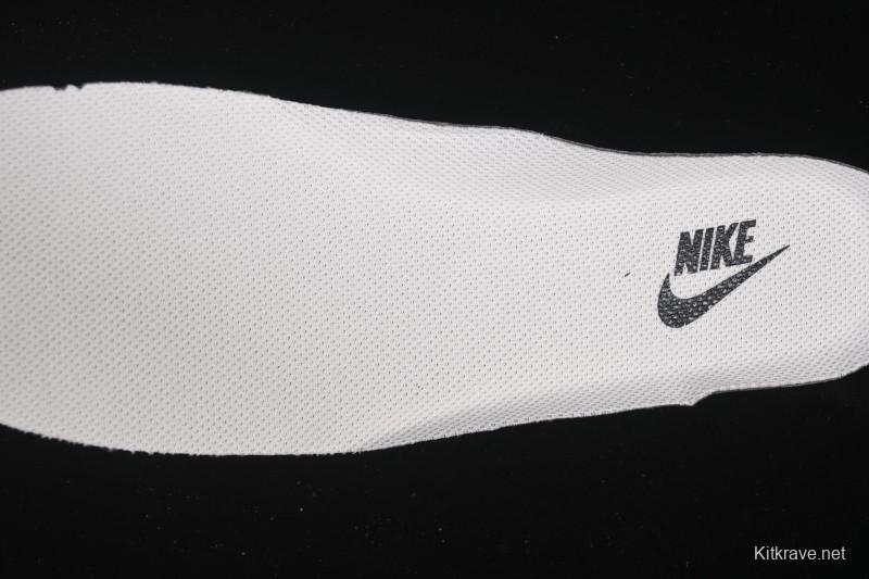 Nike Air Force 1 '07 Low Stussy Collaboration Beige Black Canvas Casual Sneakers - XX3168-155