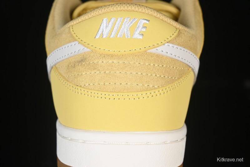 Nike SB Dunk Low Saturn Gold Low-Top Skate Shoes - FJ1674-700