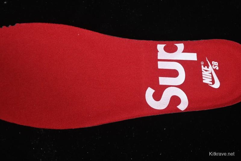 Nike Supreme x Dunk SB Dunk Low Brown Yellow Low-Top Casual Skate Shoes - HQ8487-300