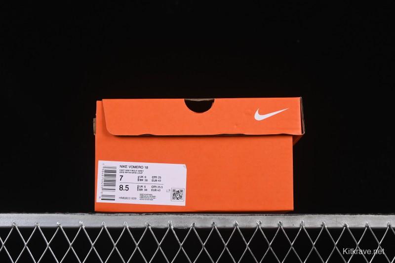 Nike Air Zoom Vomero 18 Cushioned Running Shoes - HM6803-009