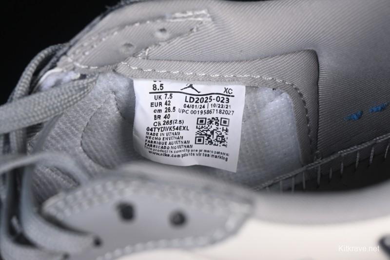 Nike Travis Scott x Fragment Design x Air Jordan 1 Low OG SP AJ1 Low-Top Casual Sneakers - LD2025-023