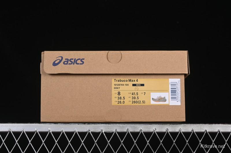 Asics Trabuco Max 4 Breathable Professional Running Shoes - 1012B769-100