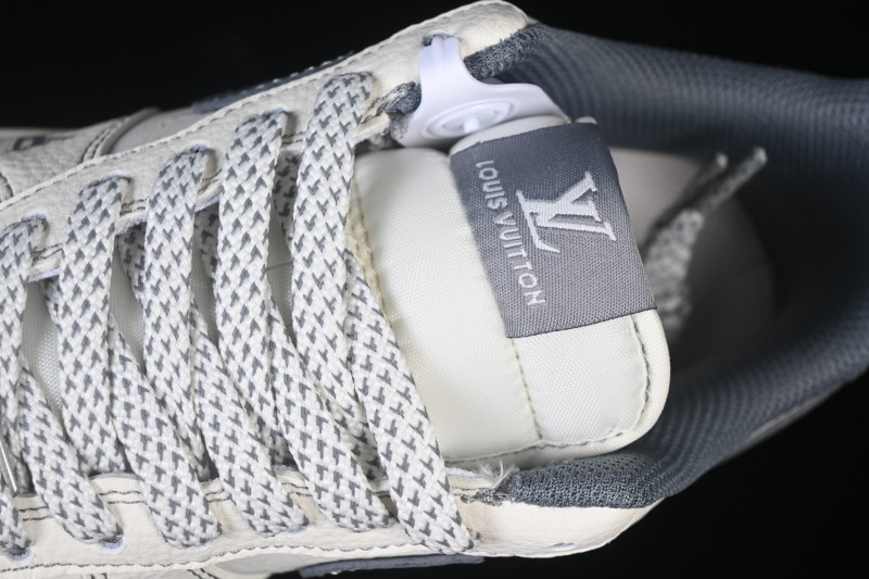Nike Air Force 1 '07 Low LV Collaboration Beige Black Woven Label Casual Sneakers - CX5050-Y08