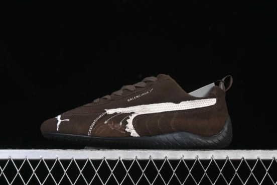 Puma The Open Product x Puma Speedcat Paris Collaboration Low-Top Lifestyle Casual Shoes - 406519-05