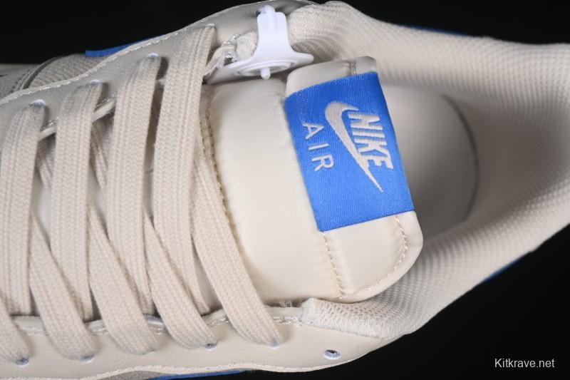 Nike Air Force 1 '07 Low LV Collaboration Mesh Panel Light Blue Low-Top Casual Sneakers - QW5836-025