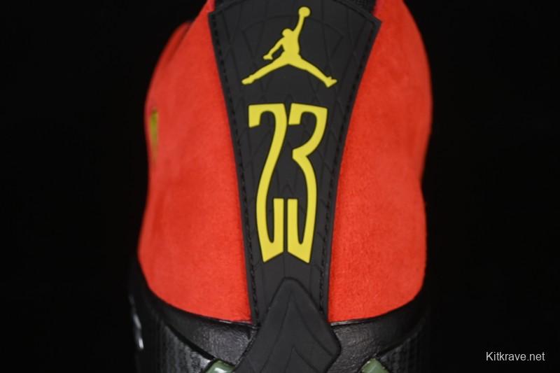 Nike Air Jordan 14 Retro Ferrari Red Performance Basketball Shoes - IF5015-600