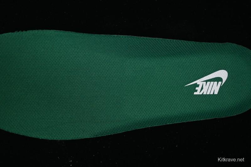 Nike Air Force 1 '07 Low Gucci Collaboration Pattern Grass Green Casual Sneakers - AH8462-004