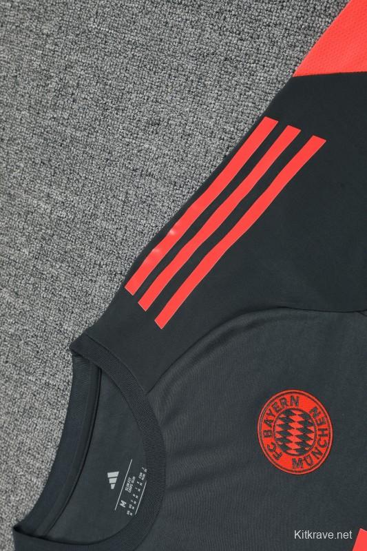 25/26 Bayern Munich Black Short Sleeve Jersey+Shorts