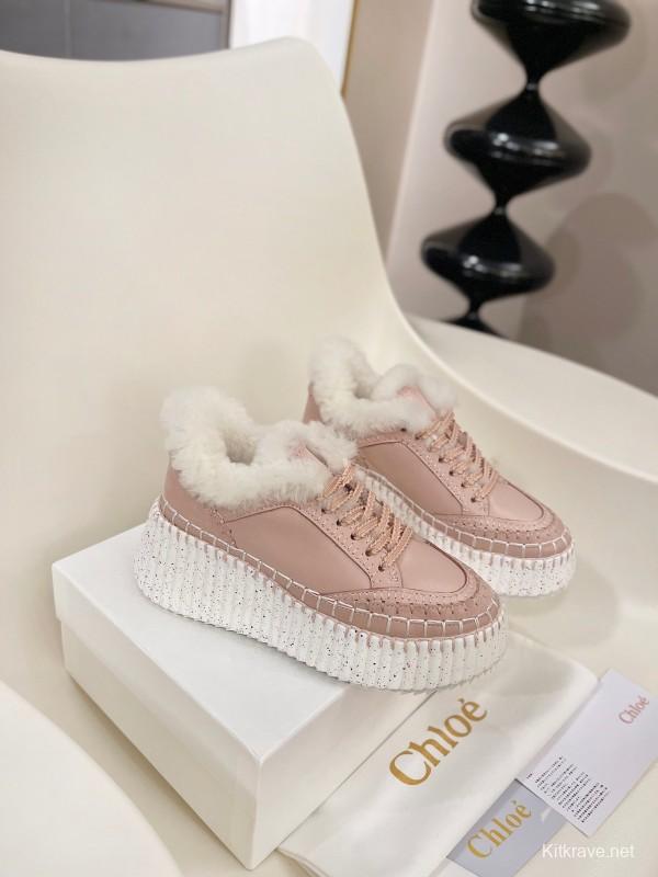Chloe 2025 SS Casual Shoes with Lightweight Rubber Foam Sole - LY00420