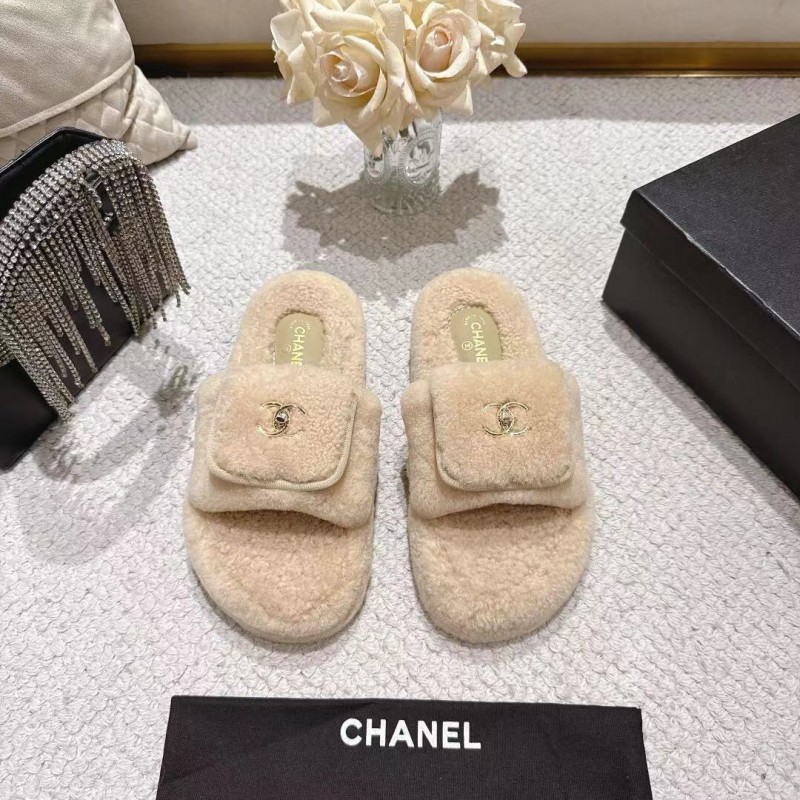 Chanel 2025/SS Slingback Lock Buckle Butterfly Loafers - LY00250