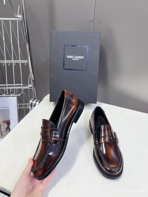 Saint Laurent Classic Loafer Flats - KFY00350