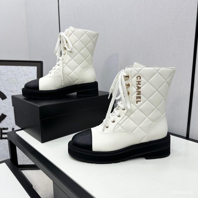 Chanel Fall/Winter Heavy-Duty Boots with Rubber Foam Sole - LY00380/LY00390