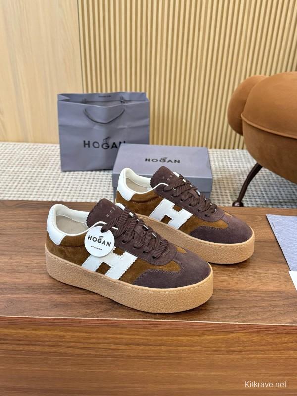 Hogan Platform Series H698 Thick Sole Casual Sneakers - H698