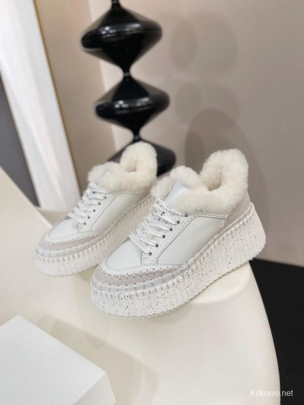 Chloe 2025 SS Casual Shoes with Lightweight Rubber Sole - LY00420