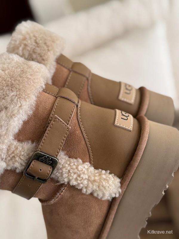 Adidas Curly Hair Platform Little Knight Boots - AS00340