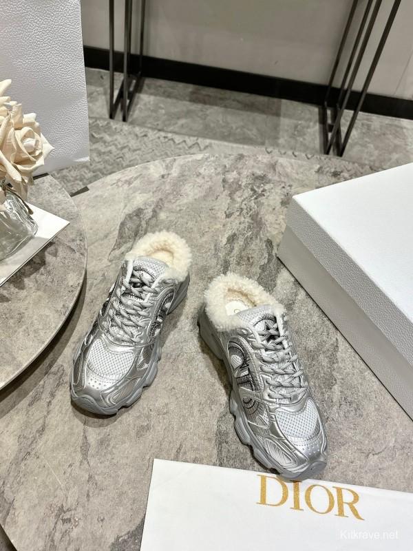 Dior Chrono Casual Sports Running Shoes Dad Shoes Half-Drag - KFY00390