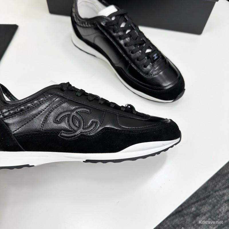 Chanel 2025 SS Panda Shoes Casual Sports Sneakers - LY00