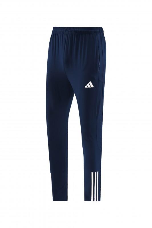 2025 Adidas Royal Blue Half Zipper Jacket+Long Pants S-2XL