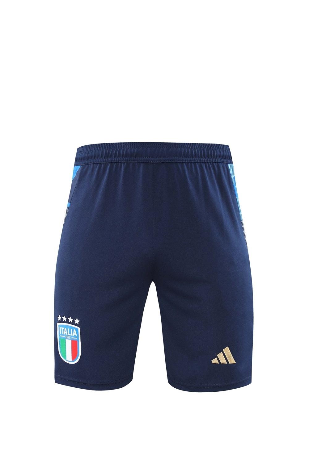 2025 Italy Royal Blue Short Sleeve+Soccer Shorts