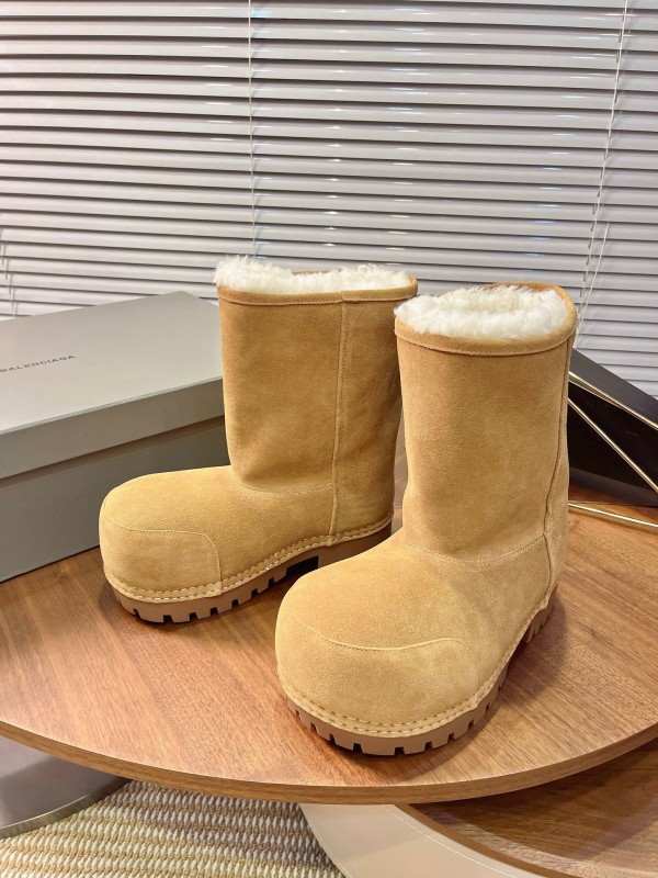 Balenciaga 2025 SS Oversized High Heel Snow Boots - AS00520