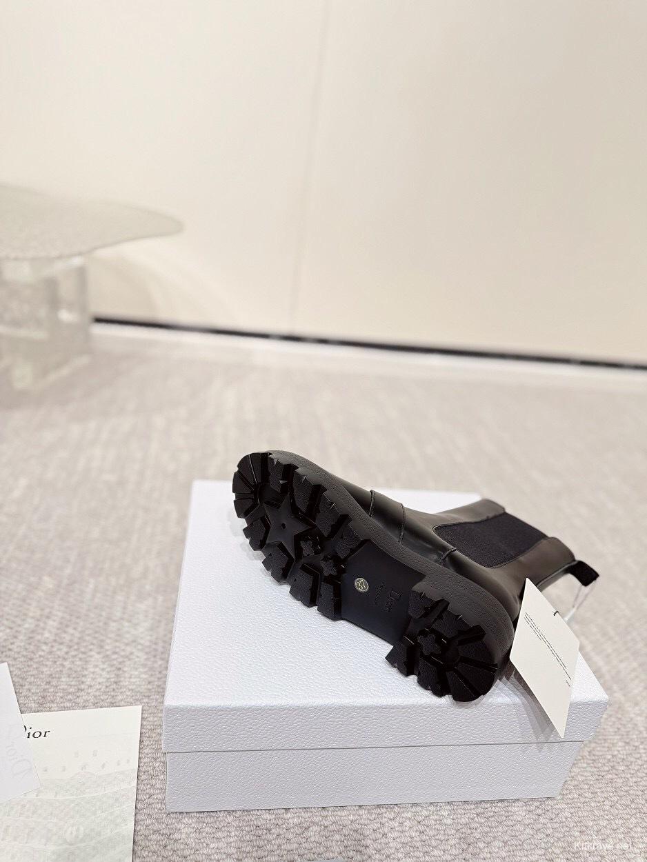 DIOR CHRONO Slip-On Motorcycle Boots - LY00340