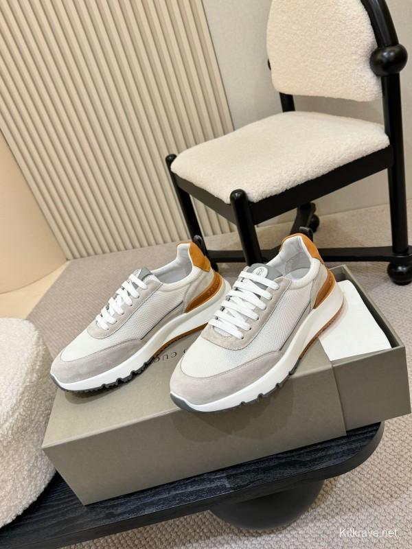 Brunello Cucinelli Casual Sneakers New Material Design - KFY00320