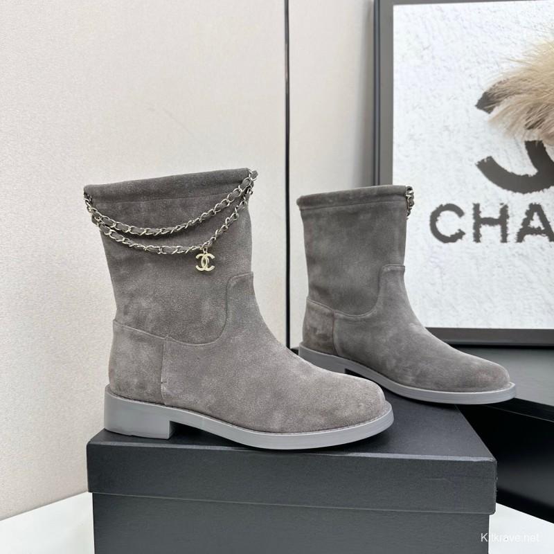 Chanel 2025 SS Short Boots Essential Autumn Winter Item - LY00420
