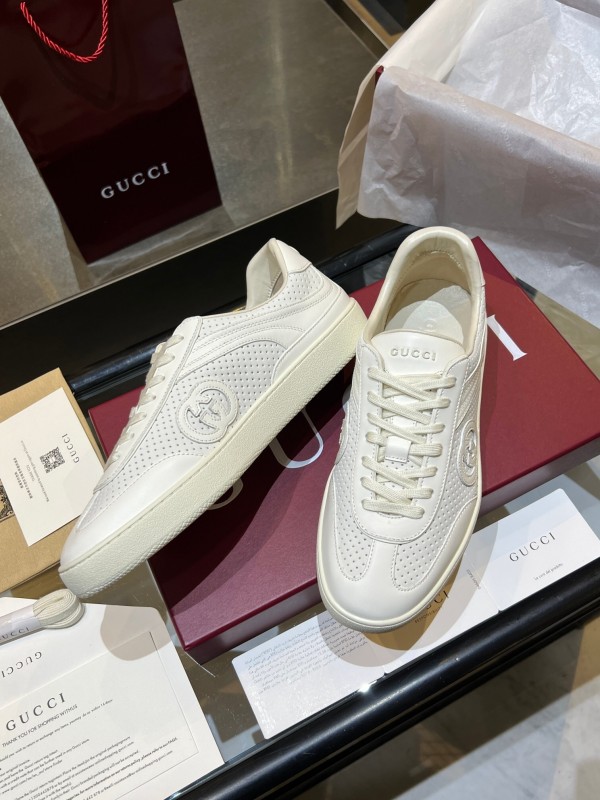 Gucci 2025 SS Couple Edition German Training Shoes Retro Sports Sneakers - AS00280
