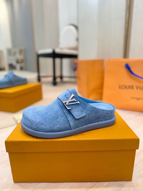 Louis Vuitton Monogram Sandals Spring Summer 2025 Collection Couple Lazy Style - KFY00291