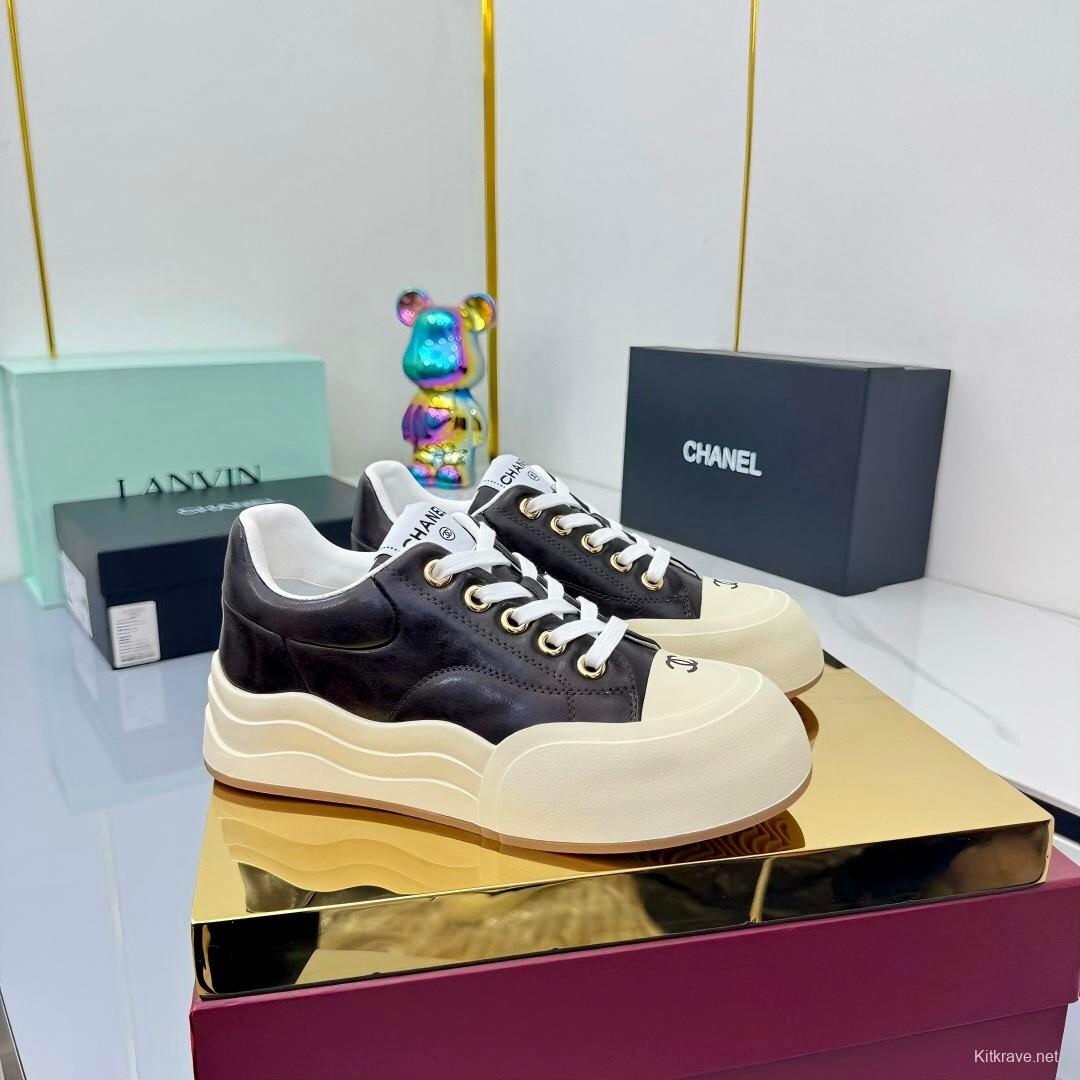 Chanel 2025 SS Panda Loafers Casual Sports Shoes - LY00310