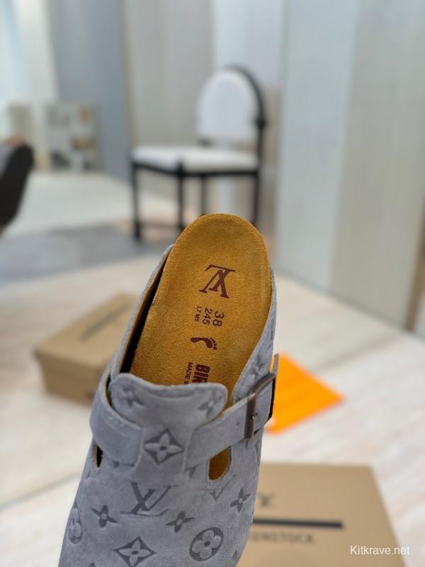 Louis Vuitton Louis Vuitton × BIRKENSTOCK Boston Soft Sole Mule Slippers - KFY00300